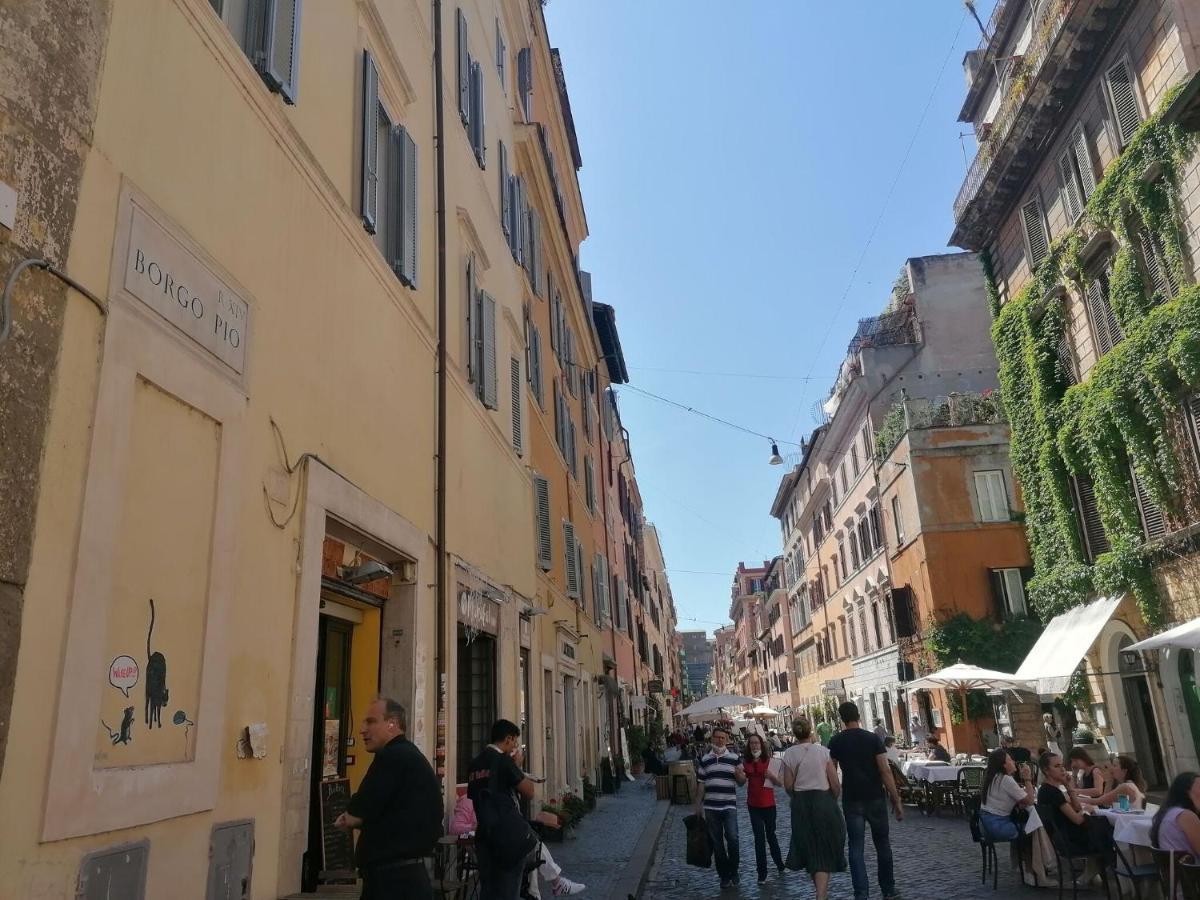 Ferienwohnung Borgo Pio Rom Exterior foto